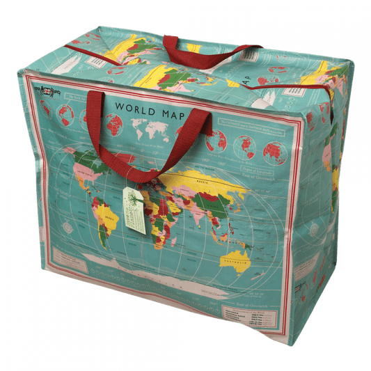 Extra Large Storage Bag - World Map image 0