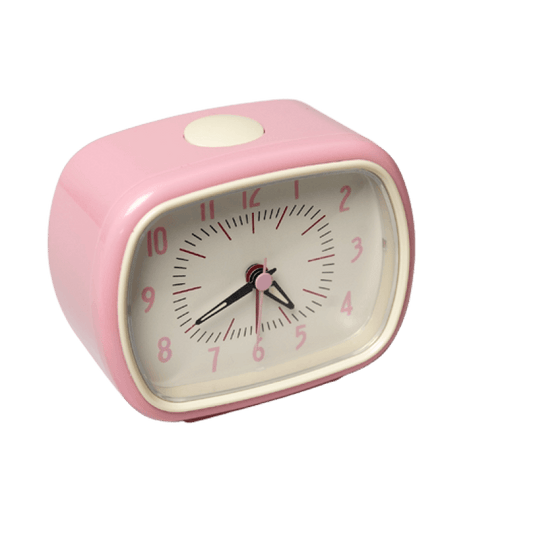 Retro Alarm Clock - Pink image 0