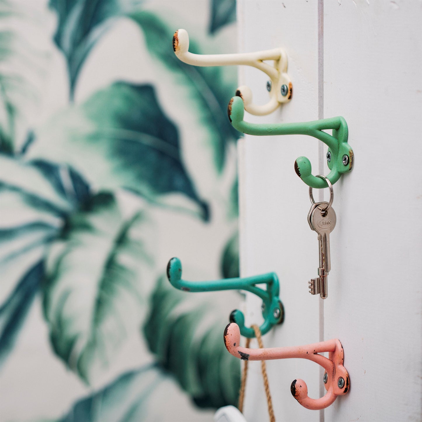 Small Rustic Wall Hook image 1
