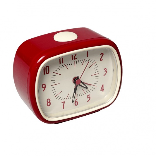 Retro Alarm Clock - Red image 0